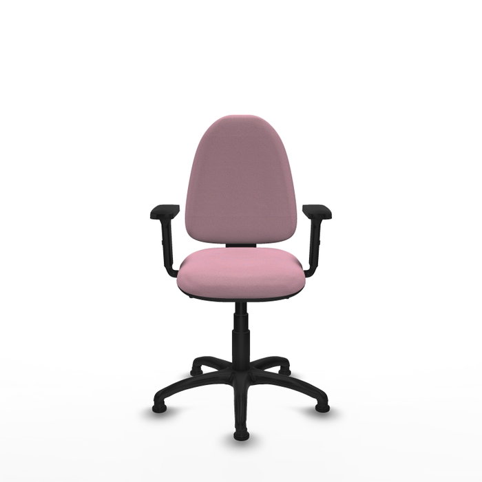 PIQUERAS Y CRESPO Silla de oficina Aýna Rosa con mecanismo Asincro