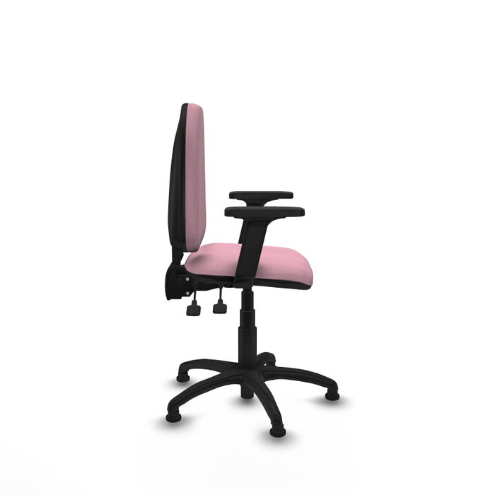 PIQUERAS Y CRESPO Silla de oficina Aýna Rosa con mecanismo Asincro