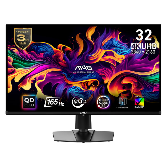 MSI MAG 321UPDE QD-OLED Monitor Gaming 31.5 pulg 4K 165Hz MSI MAG 321UPDE QD-OLED Monitor Gaming 31.5 pulg 4K 165Hz