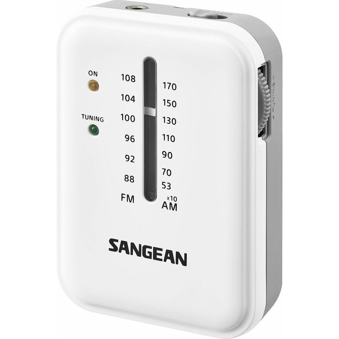 Radio Portátil Sangean SR-32 Blanco AM/FM Radio Portátil Sangean SR-32 Blanco AM/FM