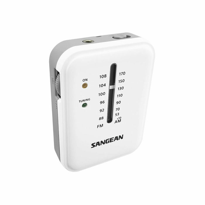 Radio Portátil Sangean SR-32 Blanco AM/FM Radio Portátil Sangean SR-32 Blanco AM/FM