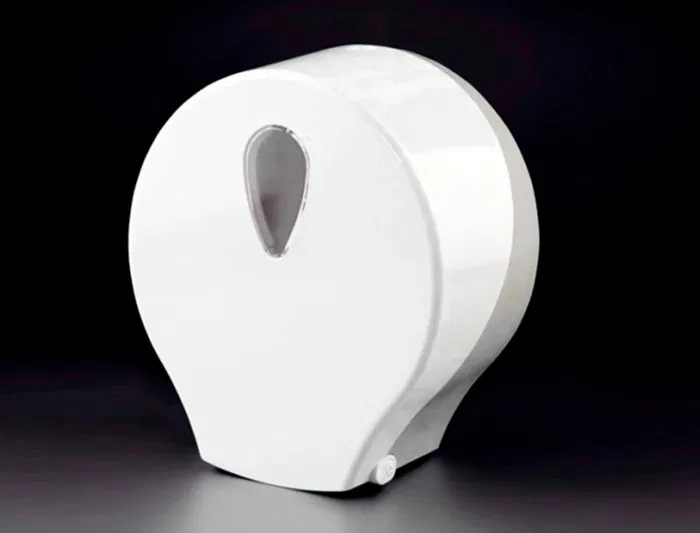 Dahi Dispensador Papel Higiénico Jumbo ABS Blanco 326x304x125 mm