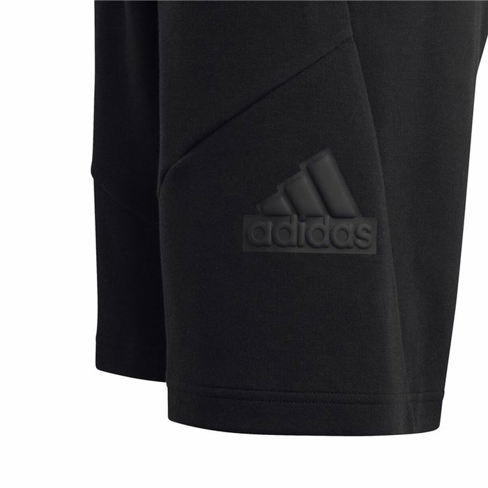 Pantalón Corto Deportivo Adidas U Fi Logo Sh Negro