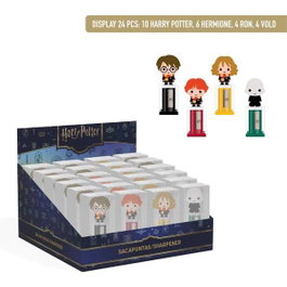 Cerdá Sacapuntas Contenedor Harry Potter Diseños 1-4