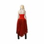 Disfraz Arlequín Vestido Rojo Para Mujer Adulta Talla M-L