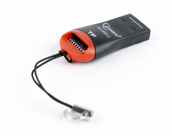 Gembird FD2-MSD-3 Lector de tarjetas MicroSD y SDHC USB 2.0