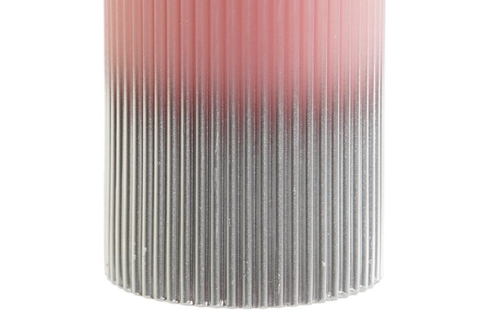 DKD Home Decor Surtido de 4 Velas de Cera de Parafina Difuminadas Bicolor