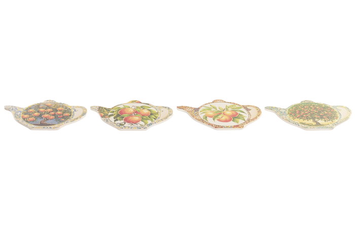 DKD Home Decor Salvamanteles de Dolomita Naranjas 23x17x1 cm DKD Home Decor Salvamanteles de Dolomita Naranjas 23x17x1 cm