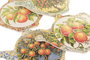 DKD Home Decor Salvamanteles de Dolomita Naranjas 23x17x1 cm