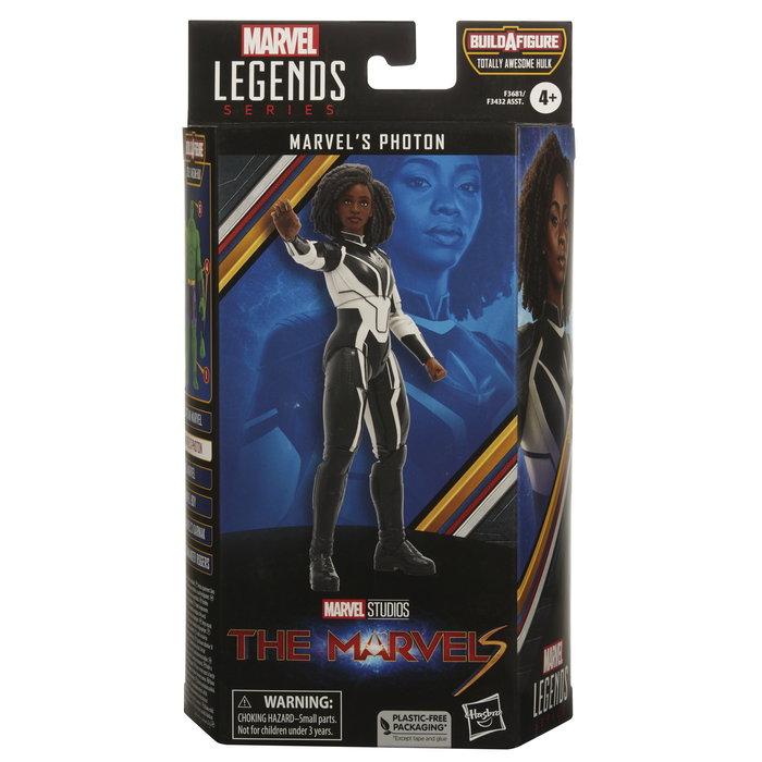 Hasbro Marvel Legends Series Figura Marvel's con 2 Accesorios y 1 Pieza para Construir Figura