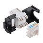 Logilink Conector Hembra RJ45 UTP Cat. 6 Keystone 180° Montaje Sin Herramientas