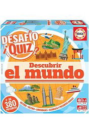 EDUCA BORRAS Juego Desafío Quiz Descubrir el Mundo