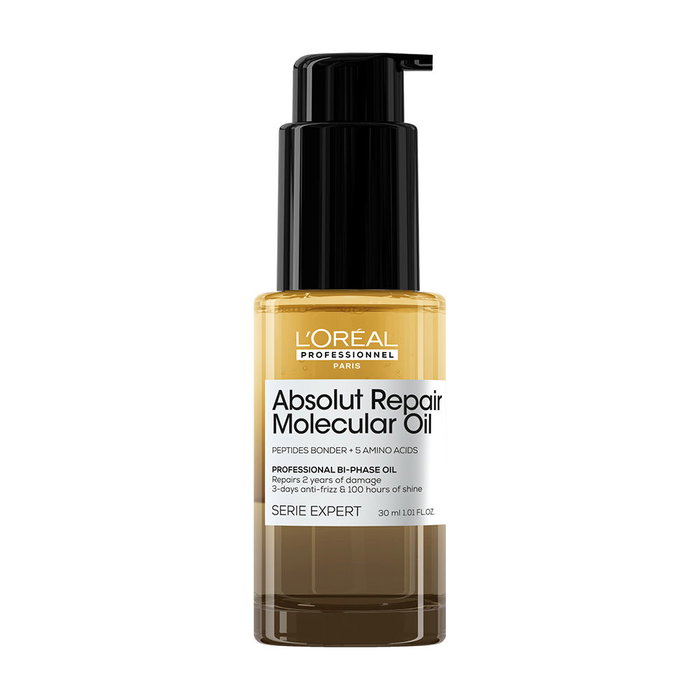 L'Oréal Professionnel Paris ABSOLUT REPAIR MOLECULAR Aceite Bifásico 30 ml L'Oréal Professionnel Paris ABSOLUT REPAIR MOLECULAR Aceite Bifásico 30 ml