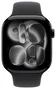 Apple Watch Series 11 GPS + Cellular 42mm Jet Black Aluminium Case | Black Sport Band - S/M