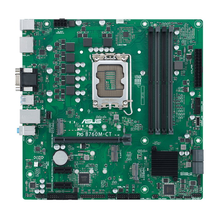 ASUS PRO B760M-CT-CSM Intel B760 Micro ATX DDR5 ASUS PRO B760M-CT-CSM Intel B760 Micro ATX DDR5