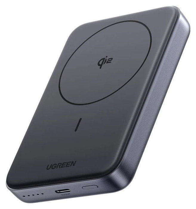 UGREEN Batería externa 10.000 mAh con tecnología Qi y 30W - Negra UGREEN Batería externa 10.000 mAh con tecnología Qi y 30W - Negra