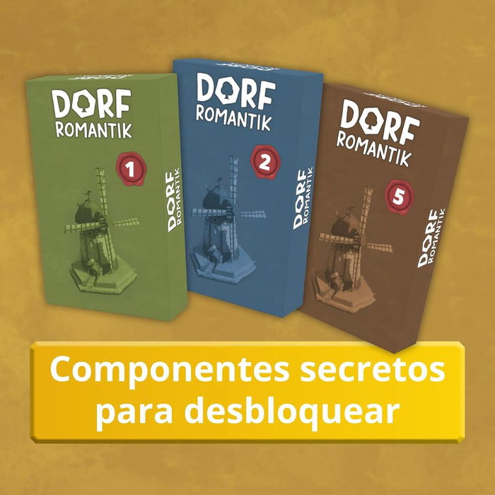 SD GAMES Dorfromantik Juego de Mesa Español 1-4 Jugadores