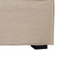 Chaise-Lounger Crema Tejido-Madera 300 X 161 X 90 cm