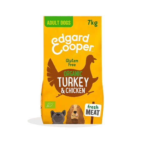 Edgard & Cooper EC Canine Adult Bio Organic Pavo y Pollo 7kg Edgard & Cooper EC Canine Adult Bio Organic Pavo y Pollo 7kg