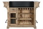 DKD Home Decor Mueble Bar Natural Negro 61 x 107 x 152 cm