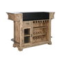 DKD Home Decor Mueble Bar Mango y Metal Natural