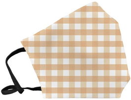 Mascarilla De Proteccion Reutilizable Fuli Grande Talla L Vichy Naranja