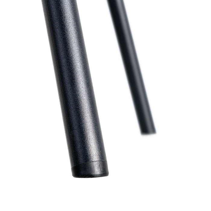 Silla Marrón Metal / Simil Piel 53 X 51,50 X 76 cm (Set de 2)