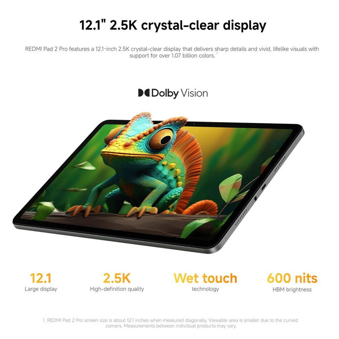 Xiaomi Redmi Pad 2 Pro 12.1" 6GB 128GB Púrpura