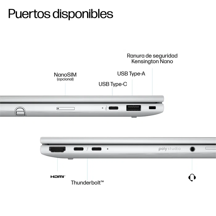 HP EliteBook 8 Flip G1i Intel Core Ultra 7 32GB 1TB SSD 13.3 WUXGA