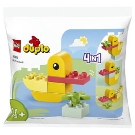 LEGO DUPLO 30673 Mi Primer Pato - Set de Construcción 7 Piezas, Multicolor, Juguete Educativo para Bebés +1.5 Años