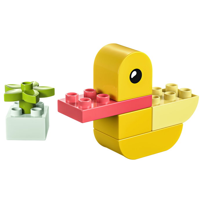 LEGO DUPLO 30673 Mi Primer Pato - Set de Construcción 7 Piezas, Multicolor, Juguete Educativo para Bebés +1.5 Años