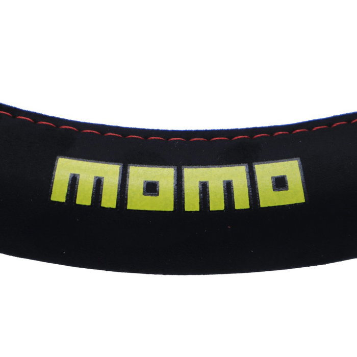 Momo Funda de Volante Easy Microfibra Negro-Rojo 38-39cm Momo Funda de Volante Easy Microfibra Negro-Rojo 38-39cm