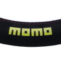 Momo Funda de Volante Easy Microfibra Negro-Rojo 38-39cm