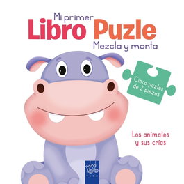 YOYO, Los animales y sus crías - Mi primer libro puzzle