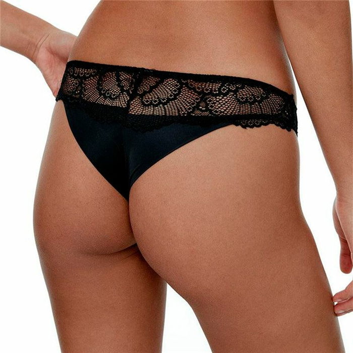 Tanga Black Limba Maze Negro Tanga Black Limba Maze Negro