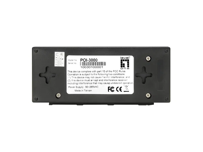 Level One POI-3000 Inyector PoE Gigabit 30W 802.3at/af