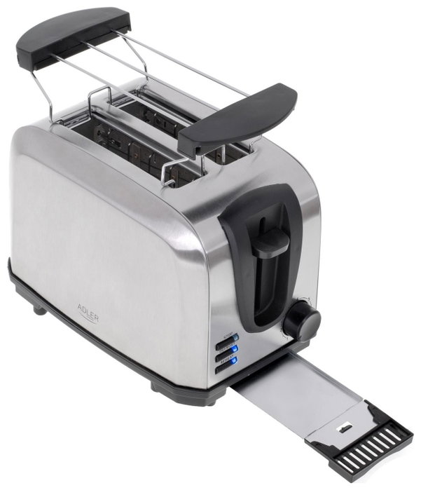 Adler AD 3222 Tostadora Plata Adler AD 3222 Tostadora Plata