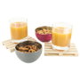 Cook Concept Set de 4 Posavasos Forma de Palé en Madera
