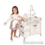 Decuevas Armario cambiador plegable Verona con accesorios para muñecas de hasta 42 cm, 60x32x70 cm