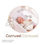 Decuevas Armario cambiador plegable Verona con accesorios para muñecas de hasta 42 cm, 60x32x70 cm