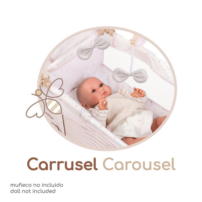 Decuevas Armario Cambiador Plegable Verona con Accesorios para Muñecas de hasta 42 cm Decuevas Armario Cambiador Plegable Verona con Accesorios para Muñecas de hasta 42 cm