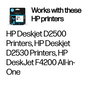 HP 300 Black Original Cartucho de Tinta Compatible con Impresoras Domésticas y Pequeñas Empresas, Alta Calidad, Duradero
