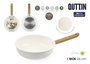 Inde Sarten Wok 26 cm Aluminio Fundido Inducción Daisy (6 Unidades)