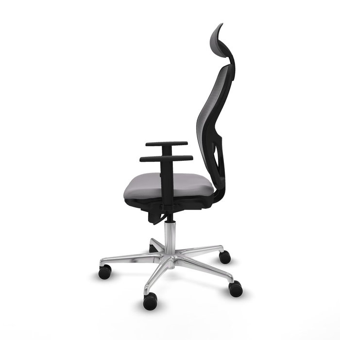 PIQUERAS Y CRESPO Silla de oficina Jorquera Gris y Negro PIQUERAS Y CRESPO Silla de oficina Jorquera Gris y Negro