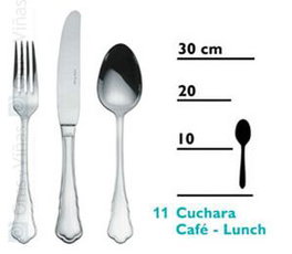 London Cucharita Cafe-Lunch (Set de 12) inevitable