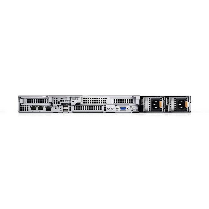 Dell PowerEdge R450 Servidor 1U Intel Xeon Silver 4314 16 núcleos 2.4 GHz, 16 GB RAM DDR4, 480 GB SSD SATA, PERC H755, 8 bahías hot-swap, 1100W Titanium, iDRAC9, Sin SO
