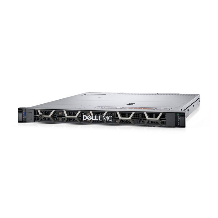 Dell PowerEdge R450 Servidor 1U Intel Xeon Silver 4314 16 núcleos 2.4 GHz, 16 GB RAM DDR4, 480 GB SSD SATA, PERC H755, 8 bahías hot-swap, 1100W Titanium, iDRAC9, Sin SO