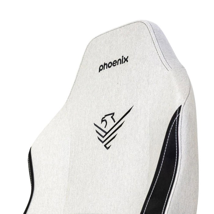 Phoenix Technologies Silla Gaming Phoenix Monarch Remaster Tela Ergonómica con Reposabrazos 4D, Reclinable 165°, Soporte Lumbar Integrado y Cojín Magnético