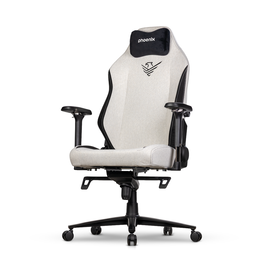 Phoenix Technologies Silla Gaming Phoenix Monarch Remaster Tela Ergonómica con Reposabrazos 4D, Reclinable 165°, Soporte Lumbar Integrado y Cojín Magnético