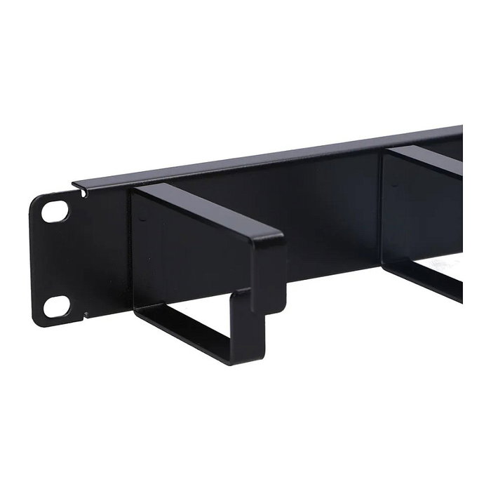 Extralink Organizador de cables 1U Negro para Rack de 19 pulgadas Extralink Organizador de cables 1U Negro para Rack de 19 pulgadas